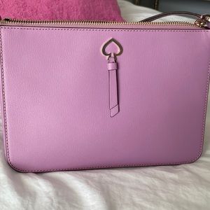 Kate Spade Adele Valerian(purple violet lavender tones) Crossbody purse Like new
